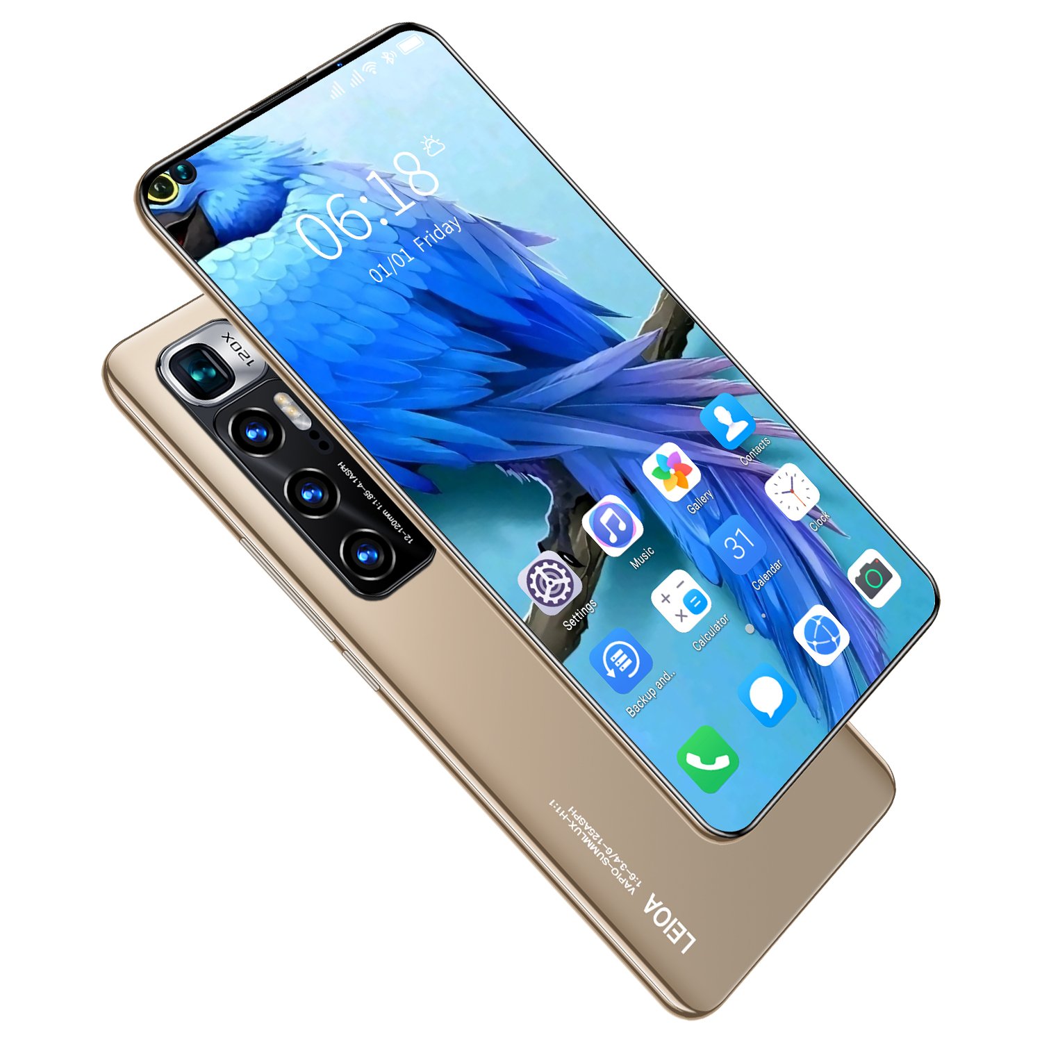 M11 Pro 6.82 Inch Unlocked Smartphone Android 3G 6.82" Cellphone With Real 1G RAM + 8GB ROM All Languages in Retail Boxes